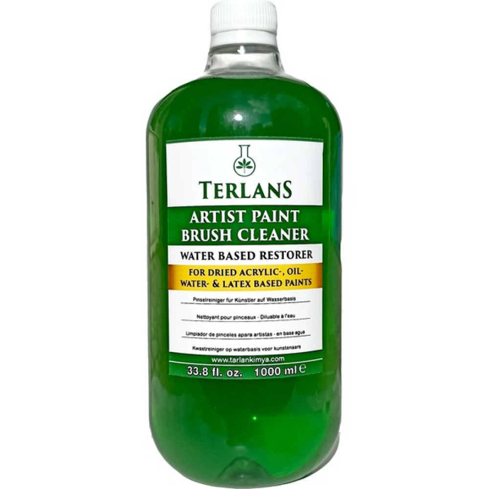 TerlanS Sanatsal Boya ve Fırça Temizleyici Yağlı ve Akrilik Boya Temizleyici - 1000 ml Sanatsal Malzemeler Fiyatı