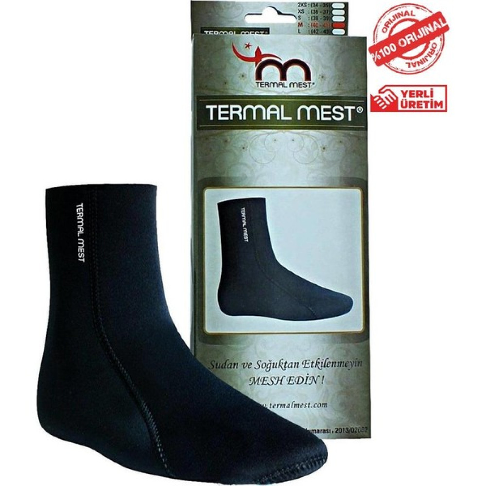 Termal Mest Çorap - Kargo Bedava - Mes Abdest Çorabı Termal İç Giyim Fiyatı