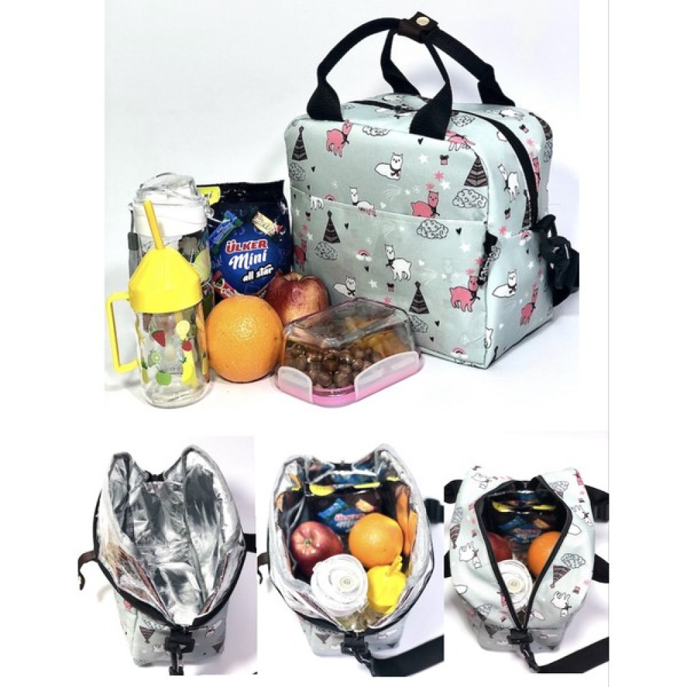 Termal Yemek Taşıma Çantası / Beslenme - Yeşil - 1 Beslenme Çantası Fiyatı