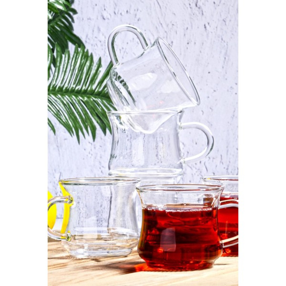 Termisil Isıya Dayanıklı Borosilikat Cam Bardak 6'lı 200 Ml. 81.059 Fincan / Bardak / Kahve Takımı Fiyatı