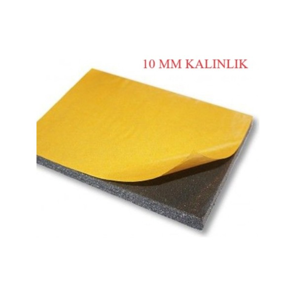 Termoflex Akustik Araç Ses Oto Ses Yalıtım Malzemesi Kendinden Yapışkanlı 100 cm X100 cm Kalınlık 10 mm Dış Cephe Yalıtım Malzemeleri Fiyatı