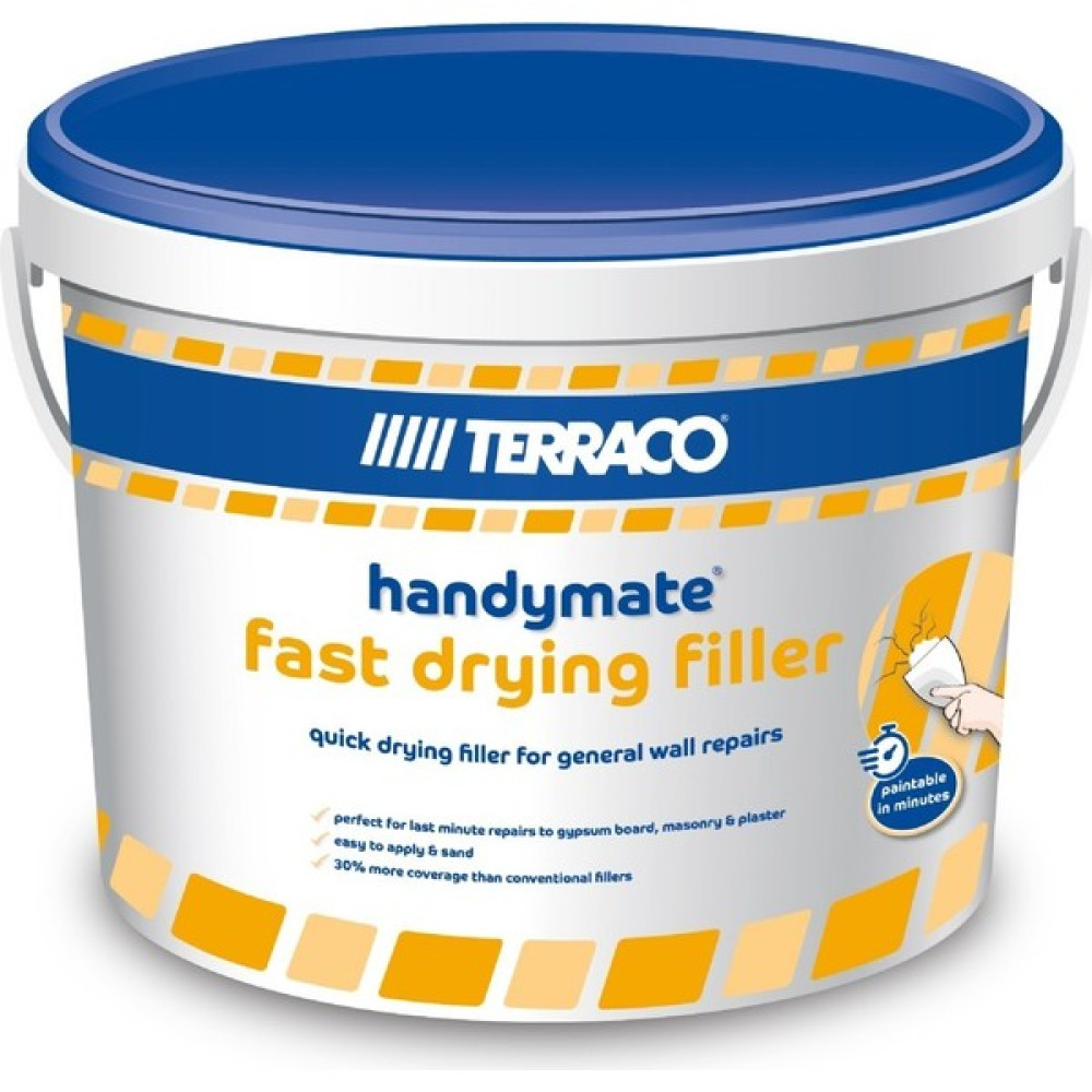 Terraco Handymate Hızlı Kuruyan Duvar Tamir Dolgu Macunu - 1 Lt Nalburiye & Hırdavat Fiyatı