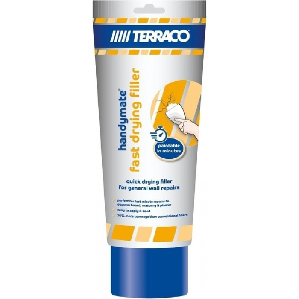 Terraco Handymate Hızlı Kuruyan Duvar Tamir Dolgu Macunu - 300 ml Tüp Nalburiye & Hırdavat Fiyatı