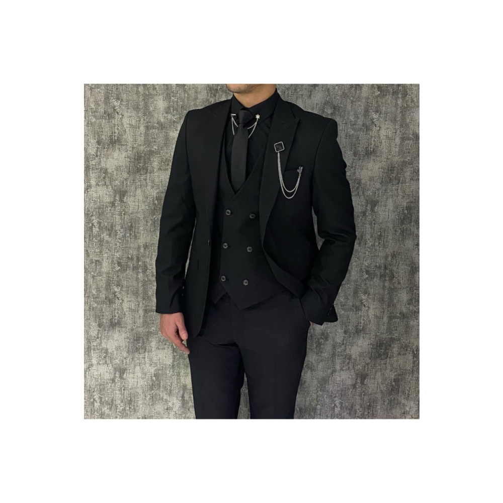 Terziayhan Erkek Takım Elbise Slim Fit (FULL SET) 44-6 Drop Beden Erkek Takım Elbise Fiyatı
