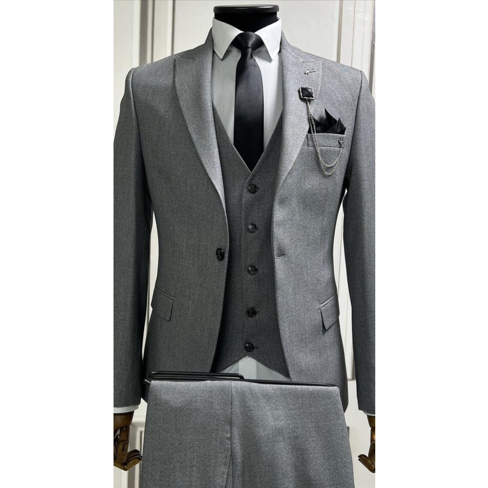 Terziayhan Takım Elbise Slim Fit Full Set 50-6 Drop Beden Erkek Takım Elbise Fiyatı