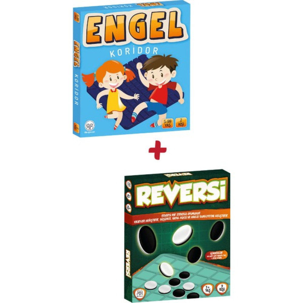 Tes Yayıncılık Engel Koridor / Reversi 2'li Set Çocuk Oyuncağı Fiyatı