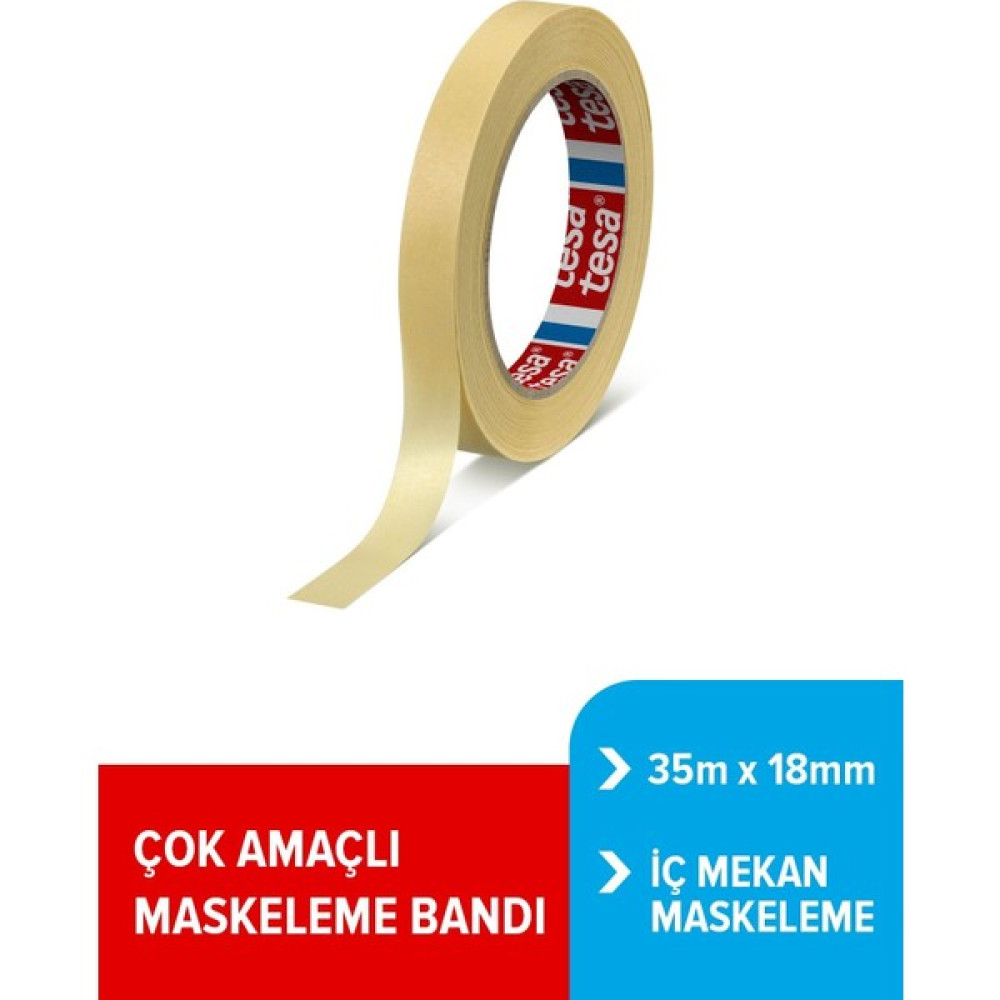 Tesa Maskeleme Bandı 18Mmx35M 04345 Bant Fiyatı