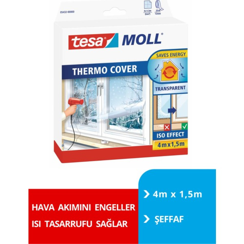Tesa Tesamoll Termo Kılıf 4Mx1,5Mt 5432 Cam İzolasyon Filmi Oto, Bahçe, Yapı Market Fiyatı