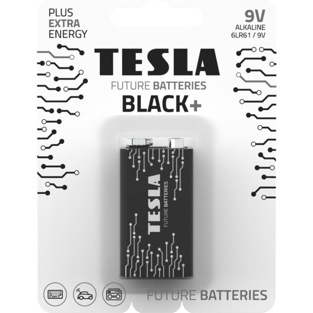 Tesla Black+ Serisi 9V Alkalin Pil Geleceğin Pilleri - Tekli Diğer Fiyatı