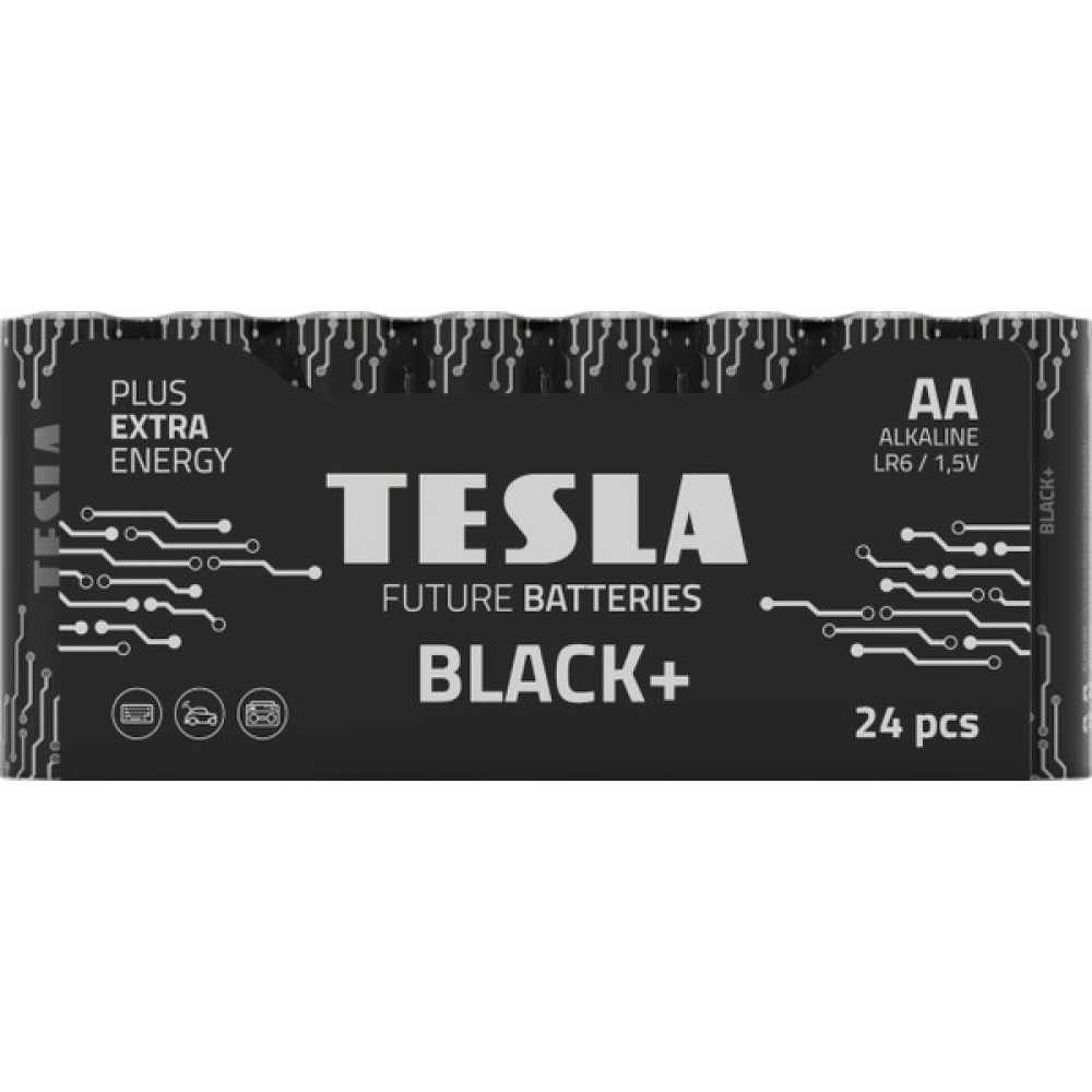 Tesla Black+ Serisi Aa Alkalin Pil (Kalem Pil) Geleceğin Pilleri - 24' lü Kalem & Yazı Gereçleri Fiyatı