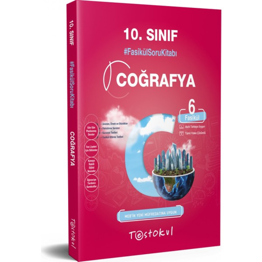 Test Okul 10. Sınıf Coğrafya Fasikül Soru Kitabı Temel Yeterlilik Testi (TYT) Fiyatı