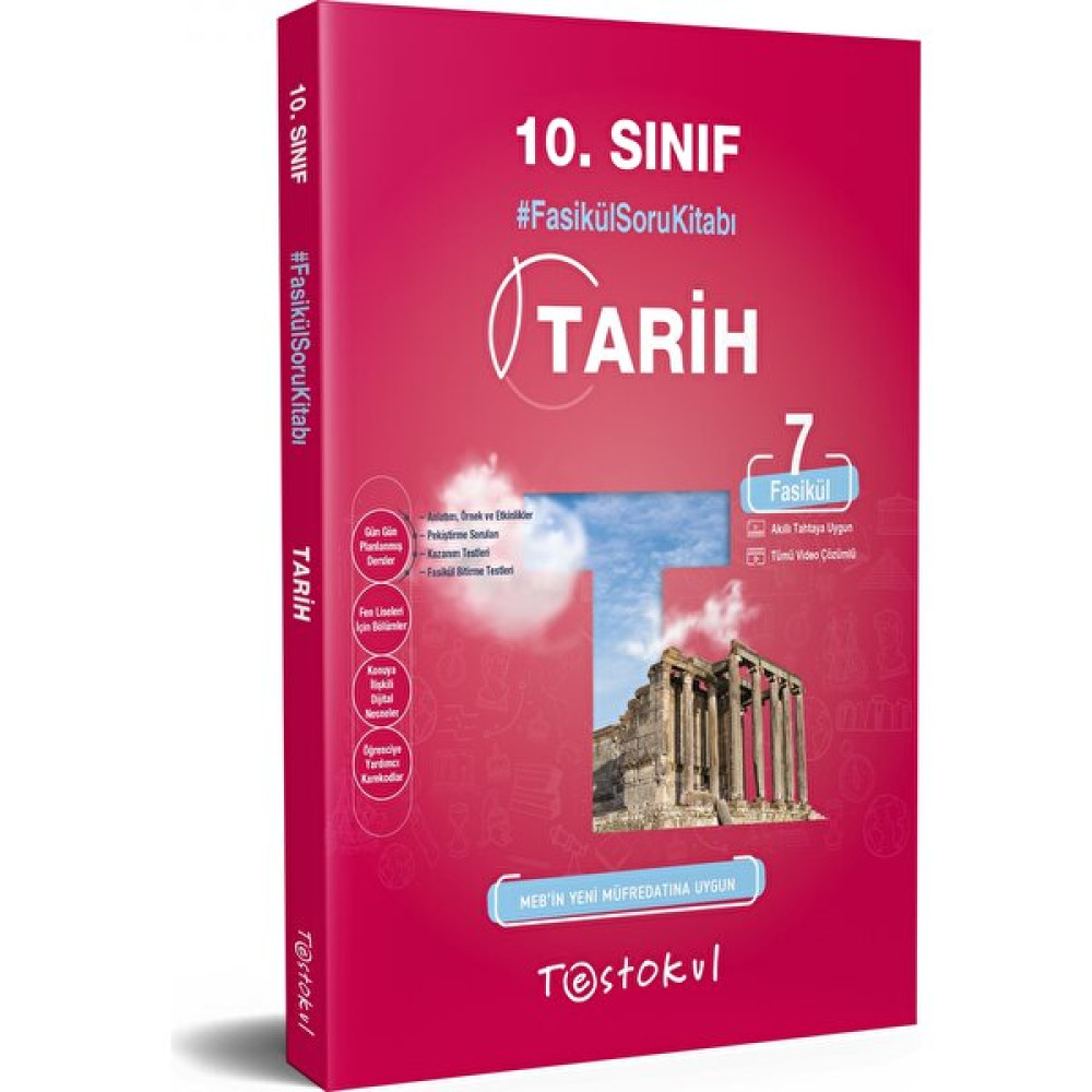 Test Okul 10. Sınıf Tarih Fasikül Soru Kitabı Temel Yeterlilik Testi (TYT) Fiyatı