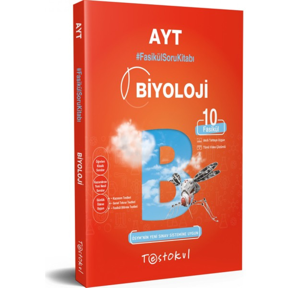 Test Okul AYT Biyoloji Fasikül Soru Kitabı Temel Yeterlilik Testi (TYT) Fiyatı