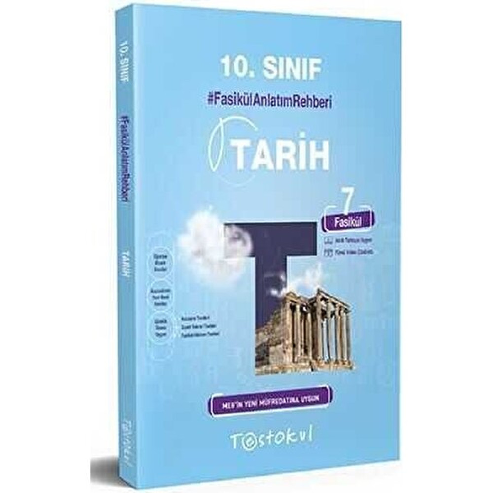 Test Okul Yayınları 10. Sınıf Tarih Fasikül Anlatım Rehberi Kaynak Kitapları Fiyatı