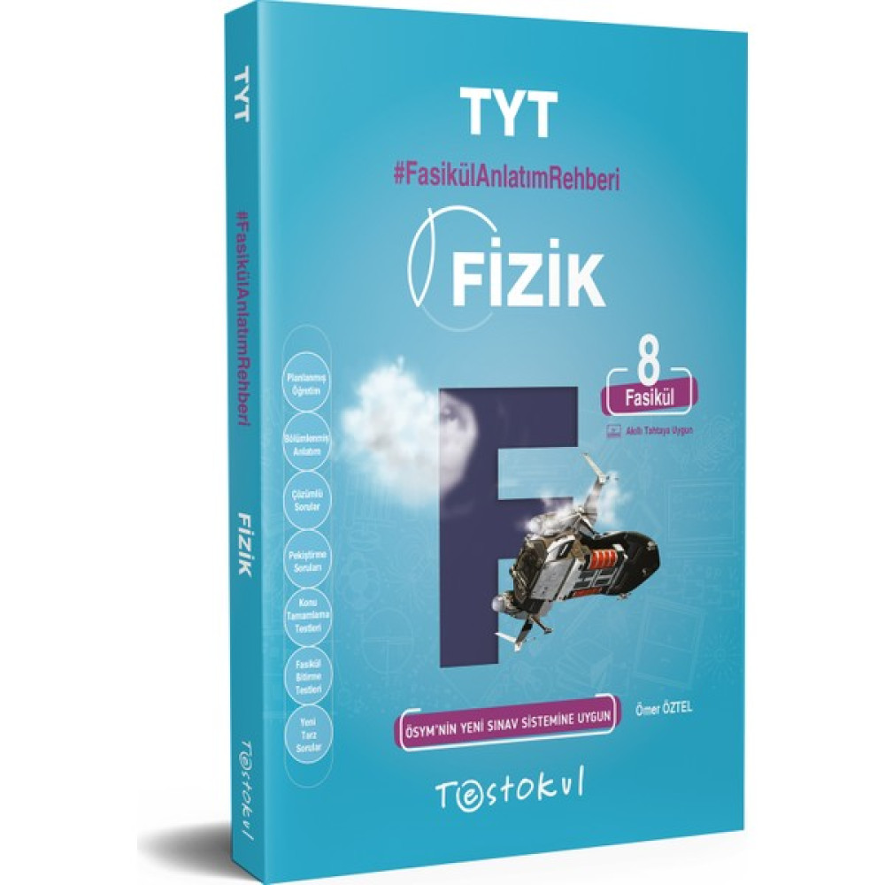 Test Okul Yayınları TYT Fizik Fasikül Anlatım Rehberi Ders Sınav Kitapları Fiyatı