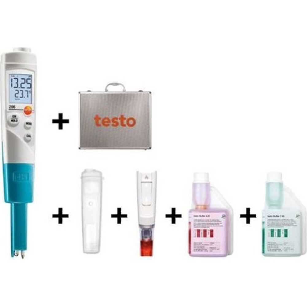 Testo 206 Ph1 Ph ve Sıcaklık Ölçüm Cihazı Çantalı Set Diğer Test ve Ölçüm Cihazları Fiyatı
