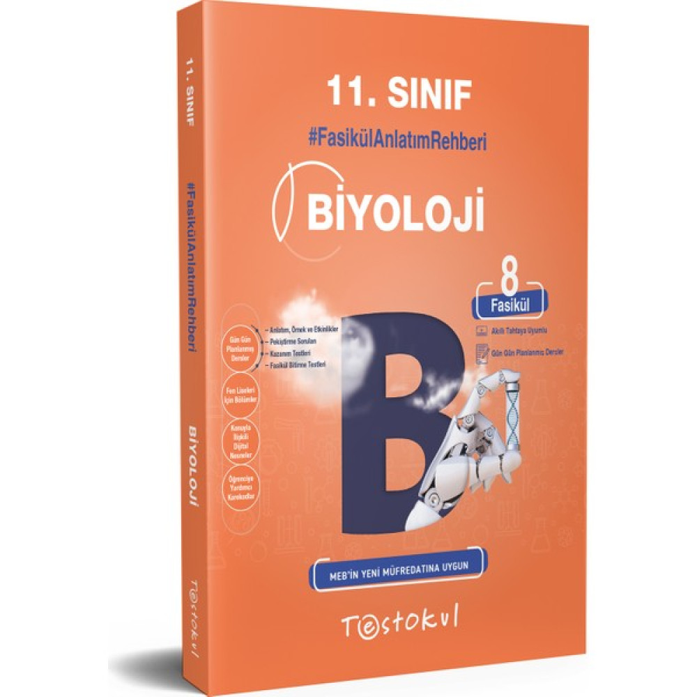 Testokul Yayınları 11.sınıf Biyoloji Fasikül Anlatım Rehberi Ders Sınav Kitapları Fiyatı