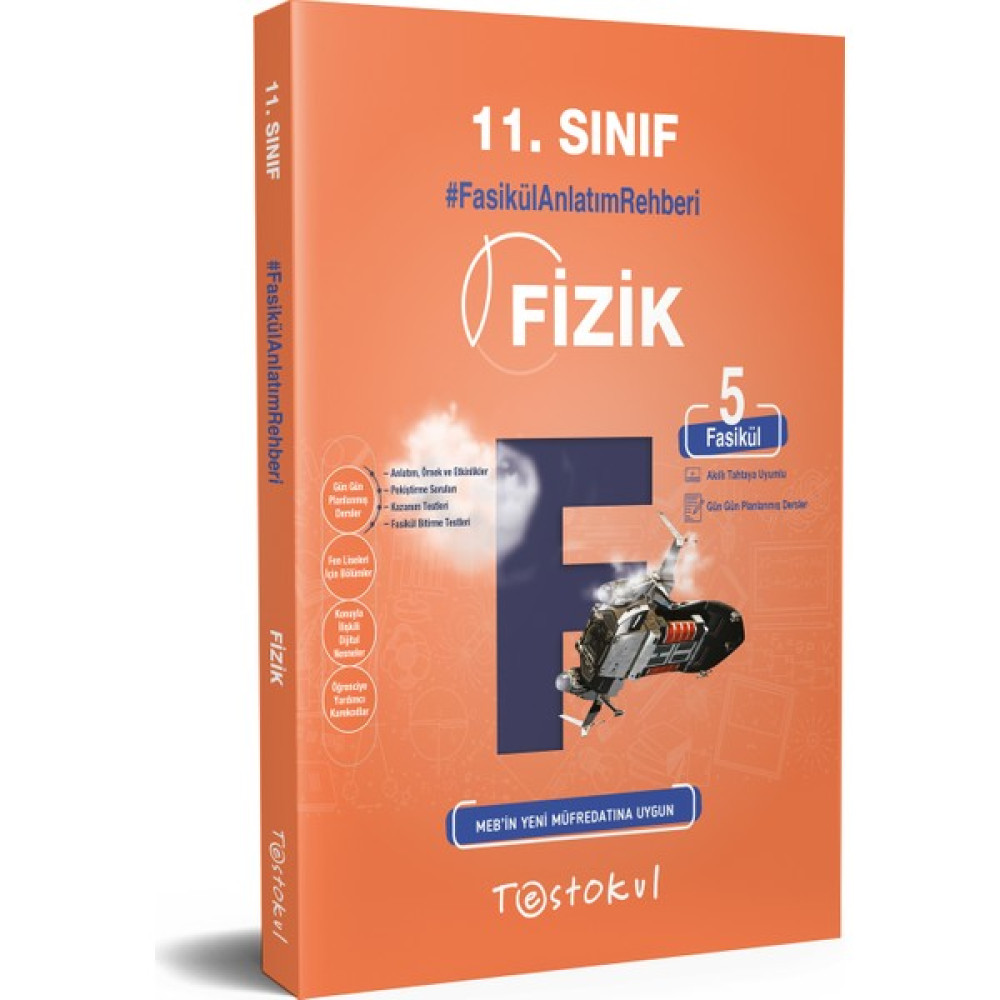 Testokul Yayınları 11.sınıf Fizik Fasikül Anlatım Rehberi Fizik Fiyatı