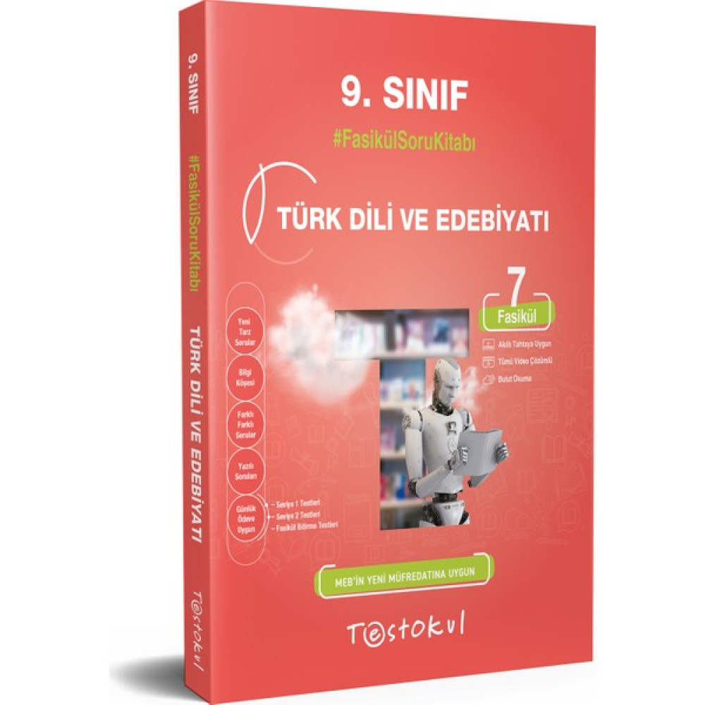 Testokul Yayınları 9.sınıf Türk Dili ve Edebiyatı Fasikül Soru Kitabı Yardımcı Kitaplar Fiyatı