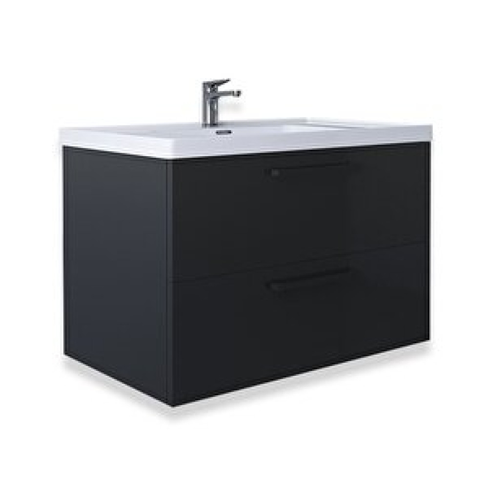 Teta Home Batum 80 Cm Mdf Banyo Lavabolu Alt Dolap Antrasit Banyo Dolabı / Mobilyası Fiyatı