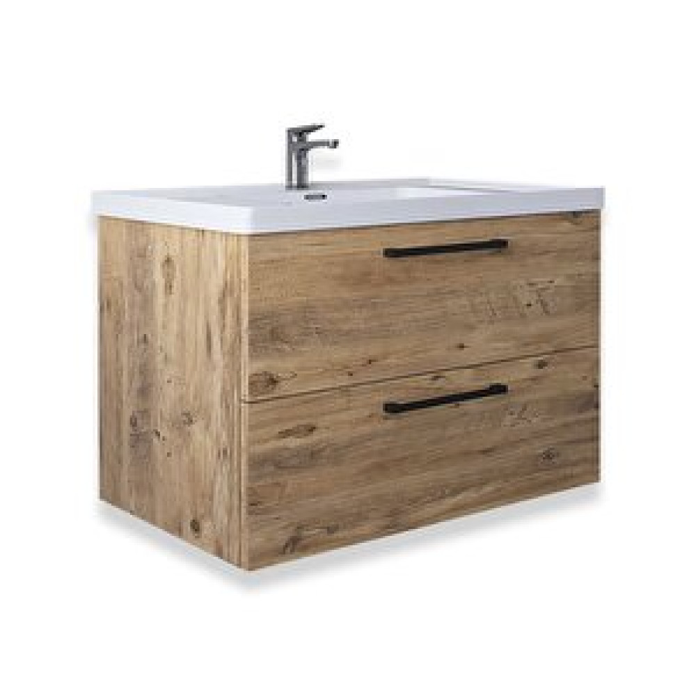 Teta Home Batum 80 Cm Mdf Banyo Lavabolu Alt Dolap Atlantik Çam Banyo Dolabı / Mobilyası Fiyatı