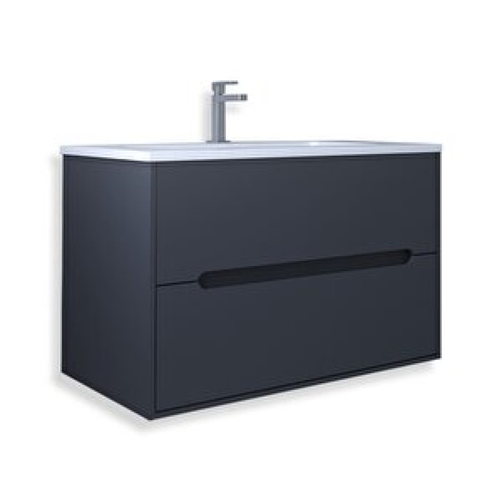 Teta Home Madrid 80 Cm Mdf Banyo Lavabolu Alt Dolap Antrasit Banyo Dolabı / Mobilyası Fiyatı