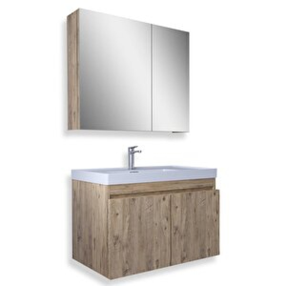 Teta Home Tokyo 65 Cm Mdf Banyo Dolabı Seti Atlantik Çam Banyo Dolabı / Mobilyası Fiyatı