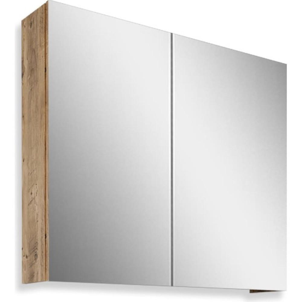 Teta Home Yalova 65 cm Mdf Banyo Aynalı Üst Dolap - Atlantik Çam Banyo Dolabı / Mobilyası Fiyatı