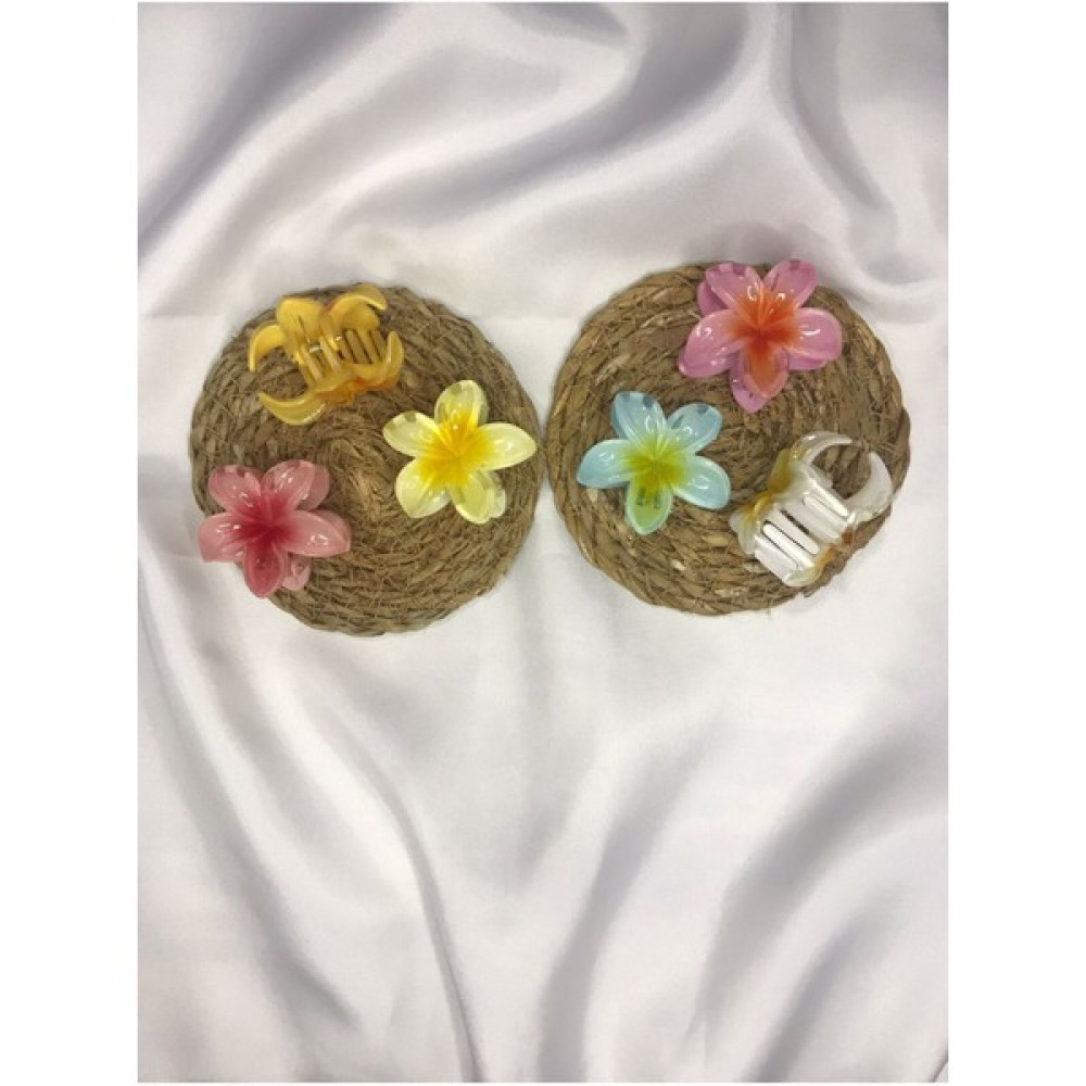 TETHome Küçük Boy 6'lı Lotus Çiçeği Mandal Toka 4.5 cm Toka, Taç & Saç Bandı Fiyatı