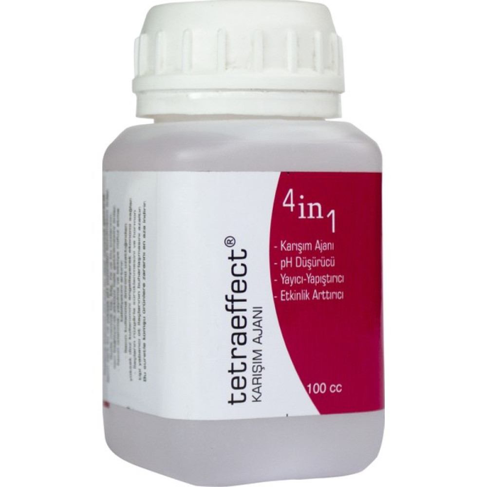 Tetra Effect Tetraeffect 4 In 1 125 ml Karışım Ajanı - Ph Düşürücü - Yayıcı Yapıştırıcı - Etkinlik Artırıcı Gübre Fiyatı