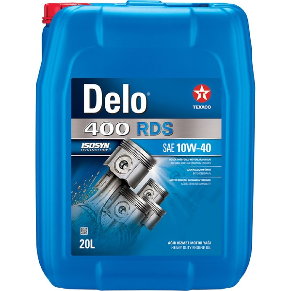 Texaco Delo 400 Rds Bidon 10W-40 20 Litre Motor Yağı ( Üretim Yılı: 2023 ) Motor Yağı Fiyatı