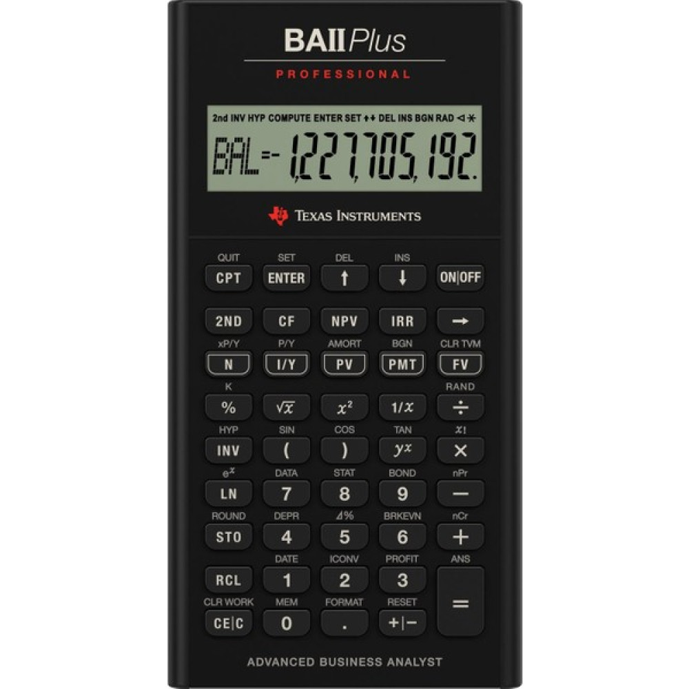 Texas Instruments BA-II Professional Finansal Hesap Makinesi Hesap Makinesi Fiyatı