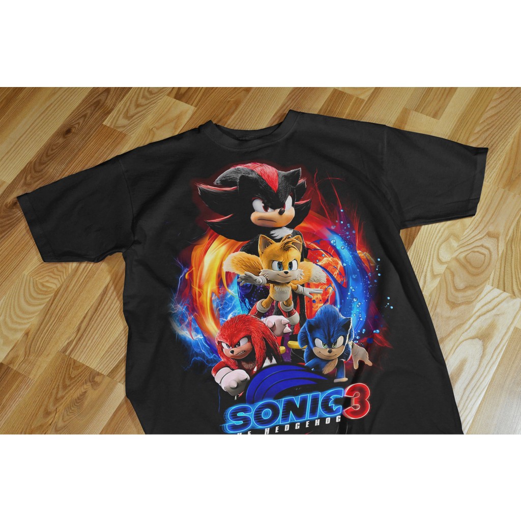 Texclusive Sonic Tshirt Çocuk Siyah Erkek Çocuk T-shirt Fiyatı