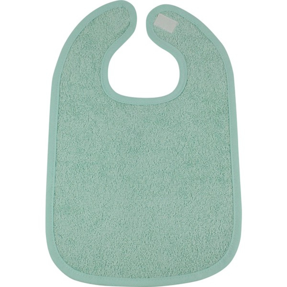 Textile Colors Bebek Mama Önlüğü 25 x 35 cm %100 Yeşil Pamuk Bukle - Açık Yeşil - 0 - 2 Yaş Mama Önlüğü Fiyatı