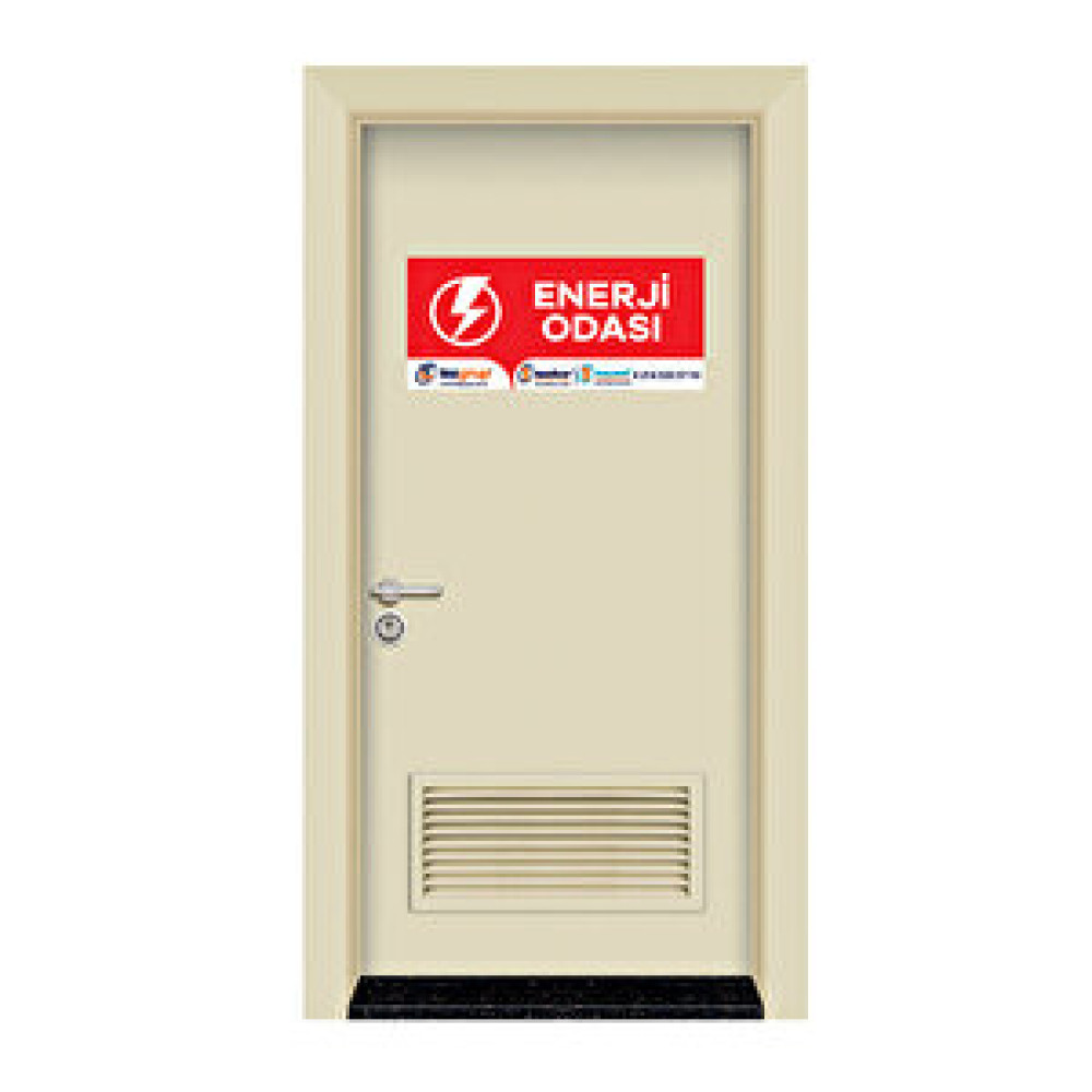 Tezdoor Menfezli Enerji Odası Kapısı, Yangın Kapısı Sol Oto, Bahçe, Yapı Market Fiyatı