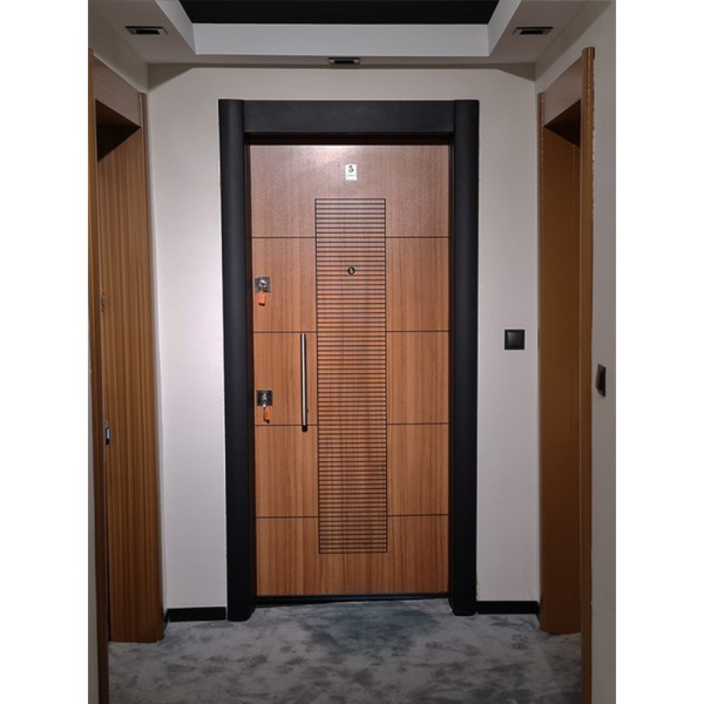 Tezdoor Statik Kasalı Düz Model Daire Giriş Kapısı, Çelik Kapı Oto, Bahçe, Yapı Market Fiyatı