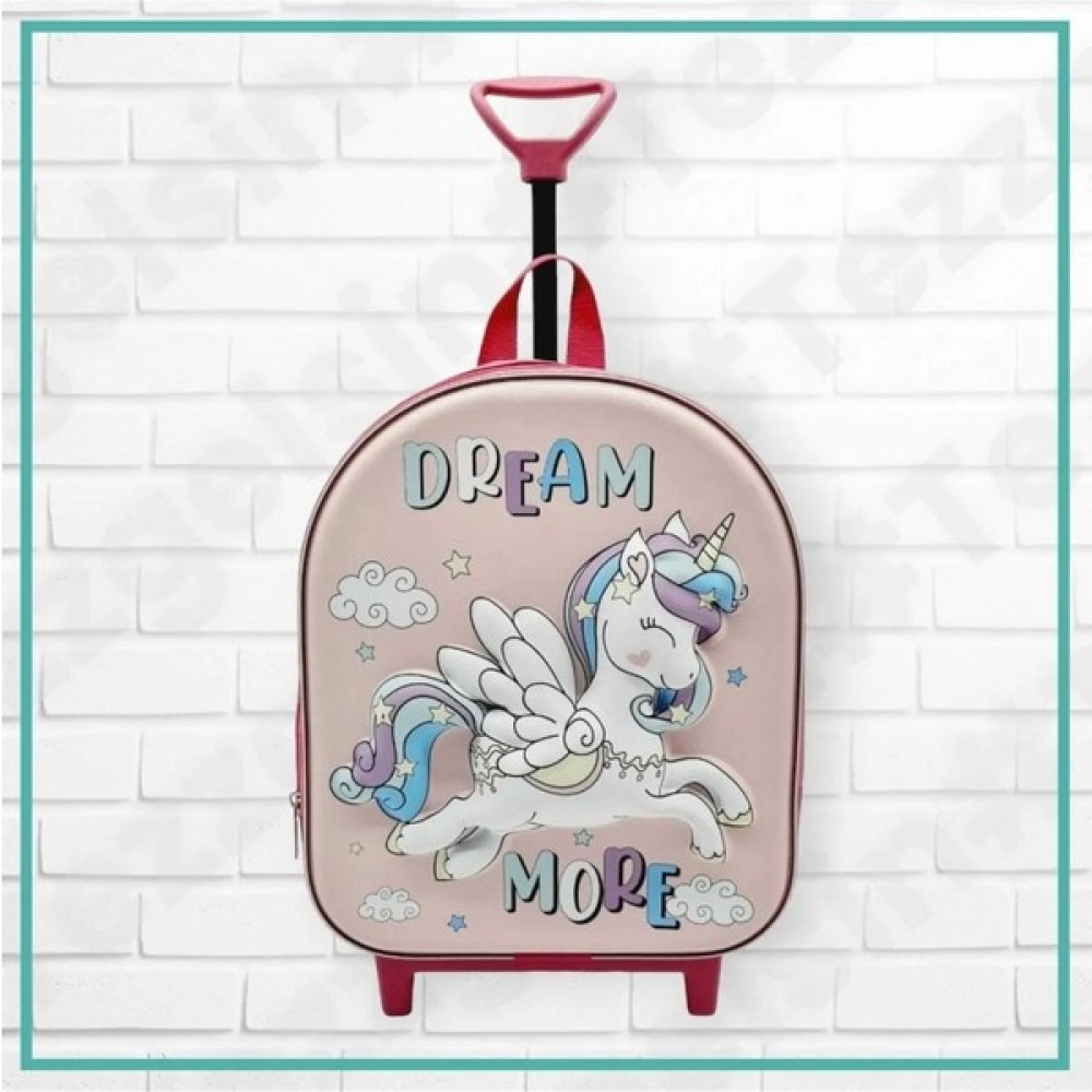 Tezzgelsin Pony At Anaokulu Kreş Çekçekli 5d Kabartmalı Unicorn Dream More 2-6 Yaş Okul Çantası Sırt Çantası - Renkli Okul & Evrak Çantaları Fiyatı