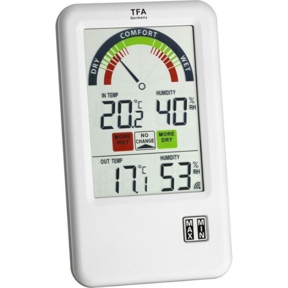Tfa 30.3045.IT 'belair' Wireless Sensörlü Nem ve Isı Ölçer Termometre & Higrometre Fiyatı