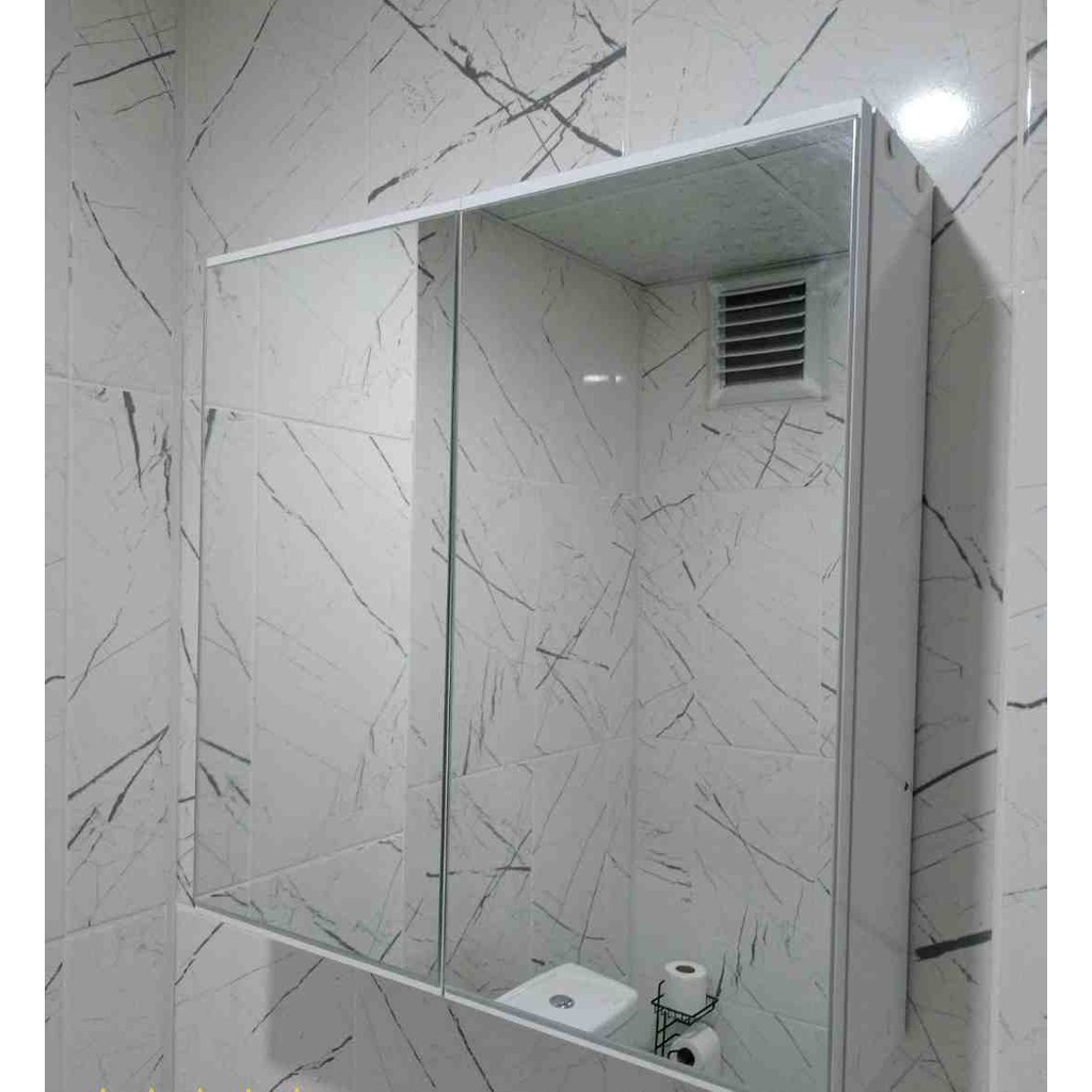 Tfb Banyo Dolabı Aynalı Üst Modül 60CM Çift Kapaklı Banyo Dolabı / Mobilyası Fiyatı