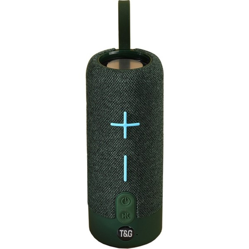 T&G TG619 Taşınabilir Bluetooth Kablosuz Hoparlör Ses Bombası - Yeşil Bluetooth Hoparlör Fiyatı