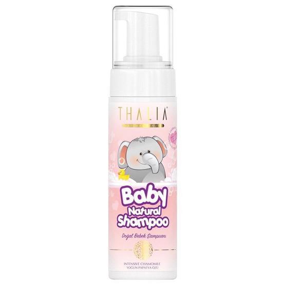 Thalia 200 ml Pembe Köpük Bebek Şampuanı