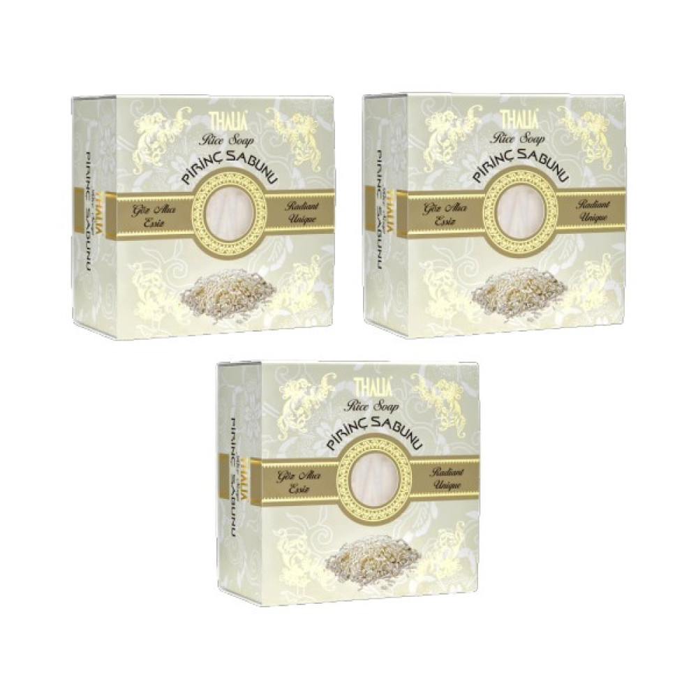 Thalia Doğal Pirinç Proteinli Sabun 150 gr 3 Adet Sabunlar Fiyatı