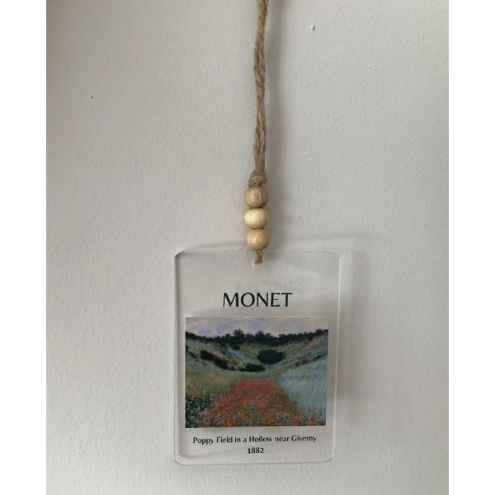 That Moment Monet Gelincik Tarlası Tablo Dikiz Aynası Süsü, Monet Araba Süsü, Oto Aksesuarı Oto Boyaları Fiyatı