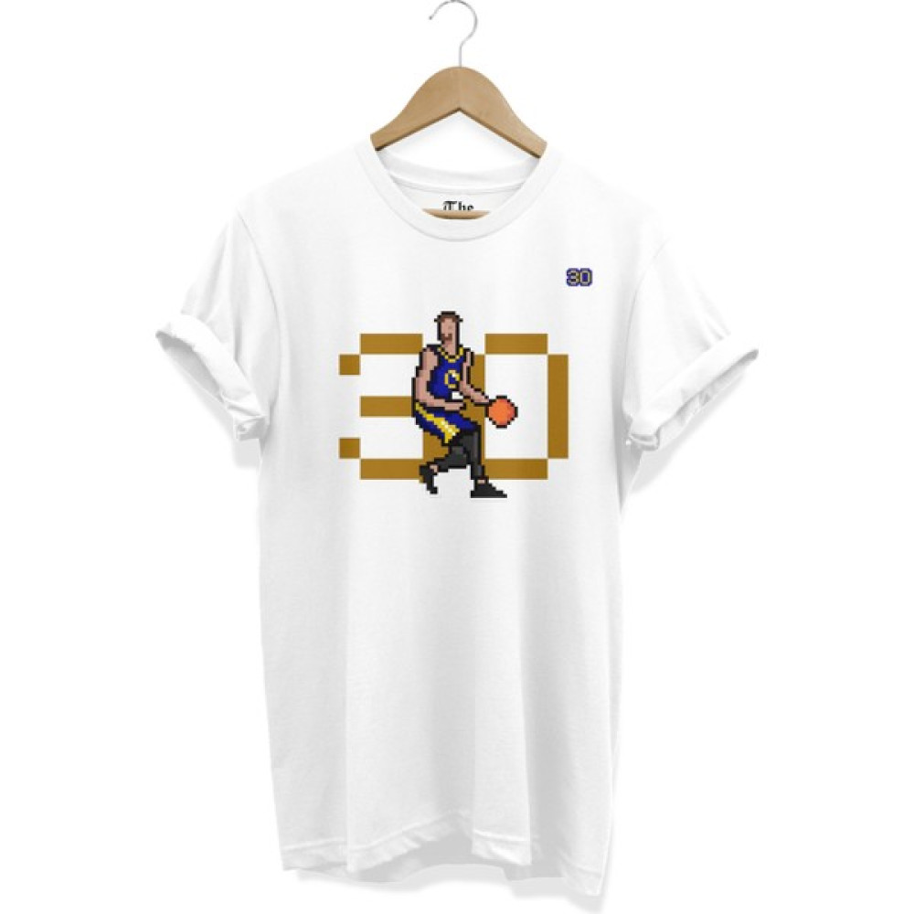 The Baskı Beyaz Unisex Stephen Curry 30 Numara Baskılı Kısa Kollu T-Shirt Erkek T-shirt Fiyatı