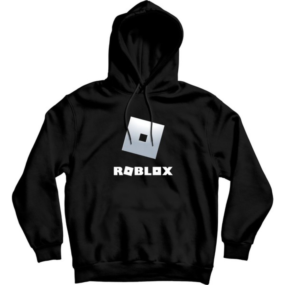 The Baskı Unisex Siyah Roblox Yazı Baskılı Kapüşonlu Çocuk Sweatshirt Erkek Sweatshirt Fiyatı