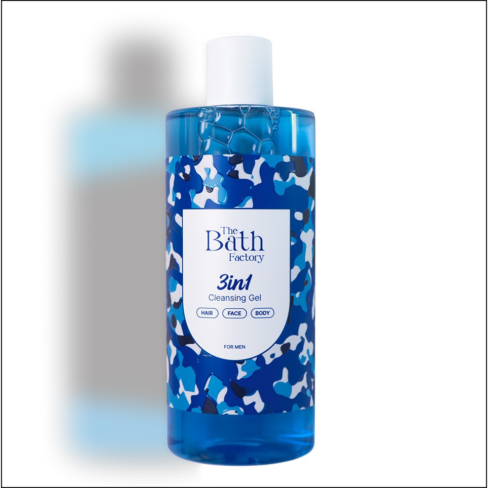 The Bath Factory 3 in 1 Erkekler için Kokulu Saç Yüz Vücut Temizleme Jeli 400 ml Arındırıcı Etki Şampuan ve Saç Kremi Fiyatı