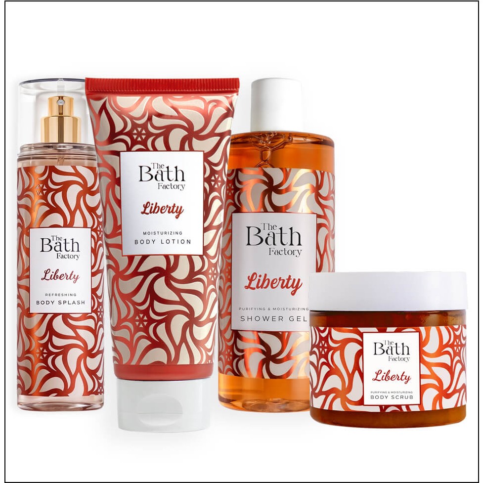 The Bath Factory Liberty Cilt Bakım Seti 4 Adet Tüm Cilt Tipleri İçin Duş Jeli Vücut Ürünleri Diğer Fiyatı