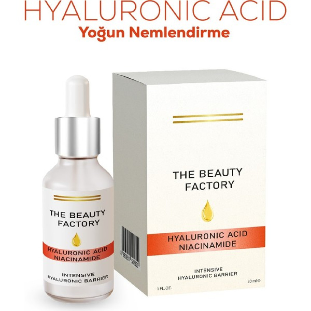 The Beauty Factory Hyaluronıc Acıd Nıacınamıde Intensıve Hyaluronıc Barrıer Akne ve Sivilce Bakımı Fiyatı