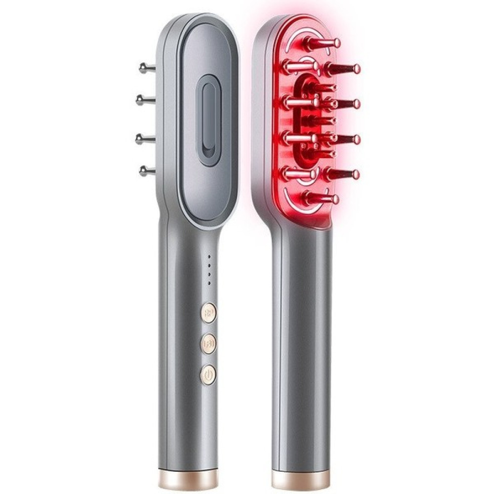 The Beauty Store Elektronik Saç Terapi Güçlendirme Canlandırma Cihazı Rf LED Ems Saç Dolgunlaştırma Onarma Parlatma Bakım Aleti - Koyu Gri Kişisel Bakım Gereçleri Fiyatı