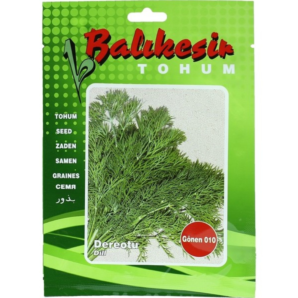 The Best Online Balıkesir Tohumculuk Gönen 010 Dereotu Tohumu, 25 Gr. - 1 Adet Tohum Fiyatı
